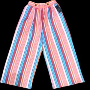 Robert Louis Women Palazzo Flared Pants High Waist Wide Leg Casual Loose Long st